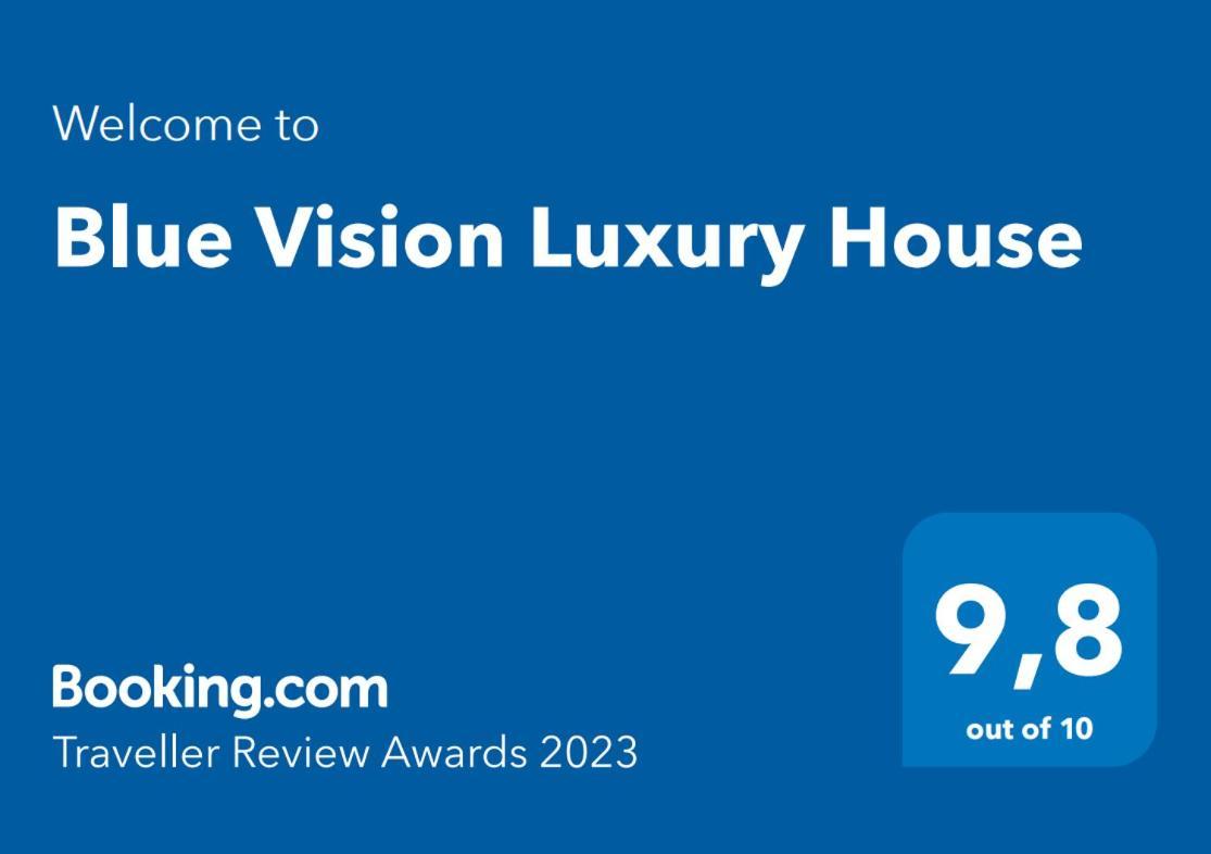 Blue Vision Luxury House Villa Pefki Buitenkant foto